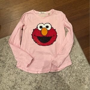 Sesame Street Elmo/Cookie monster long sleeve shirt. Worn once, like new!!!